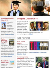 June 2014 Newsletter screenshot