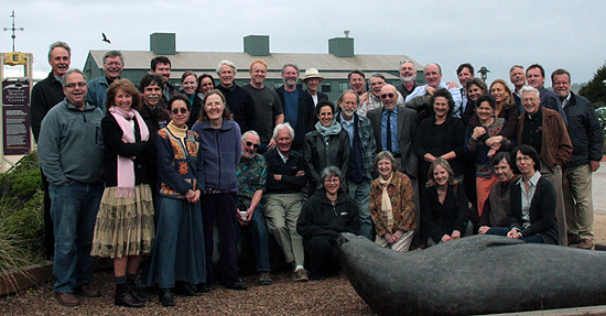 group photo of symposium participants