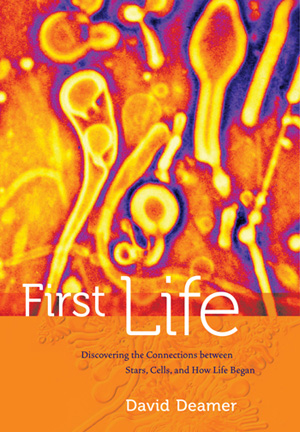 cover of new book, first life