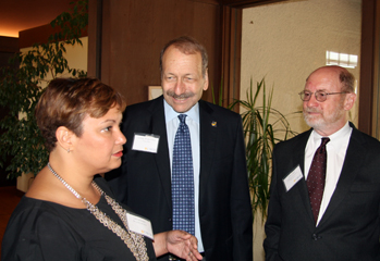 Lisa P. Jackson,with UCSC Chancellor Blumentha, John Laird
