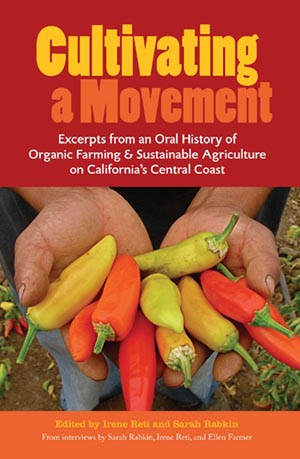 book cover of UCSC Library's "Cultivating a Movement" 