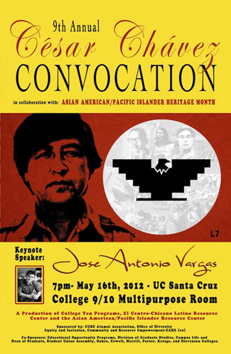 Poster for the Cesar Chavez Convocation