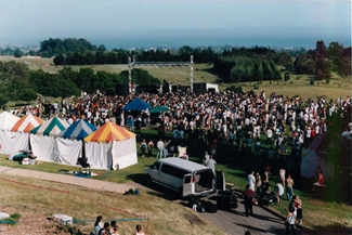 Scene from a Multicultural Festival at UC Santa Cruz
