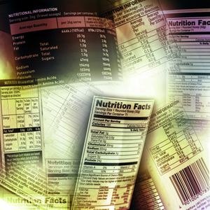 Nutrition labels