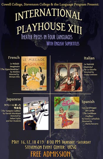 UCSC International Playhouse poster