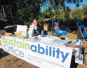 Tabling for the Sustainability Office 