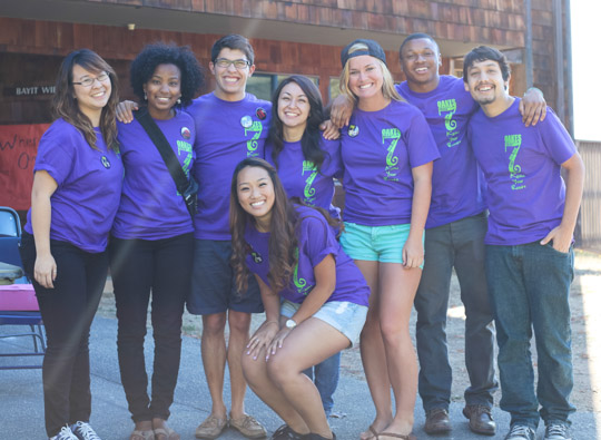 The Oakes College move-in volunteer team.