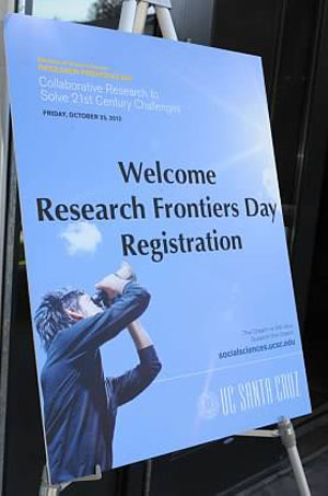 research frontiers day sign