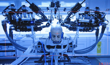 robotic surgery scene from movie