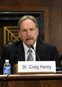 UCSC professor Craig Haney