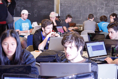 photo of hackathon