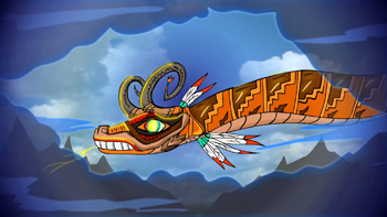 Horned Serpent (Awanyu), (Animation Still)