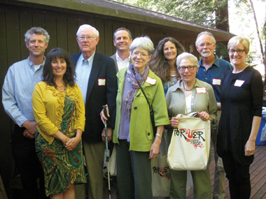 Celebration of Porter College an dthe Porter Endowment in May 2013. (The Cliff family memb