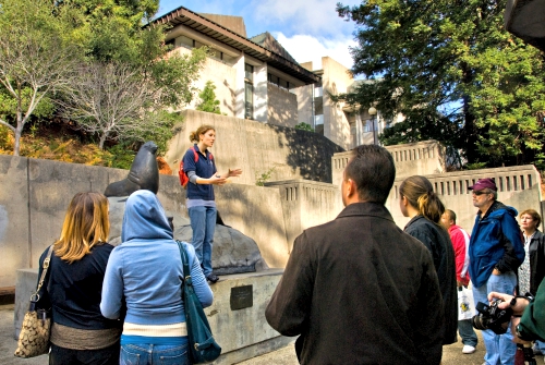 Campus tour at UC Santa Cruz