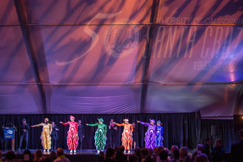 Tandy Beal & Company's dancers added a splash of vibrancy and color to the evening.