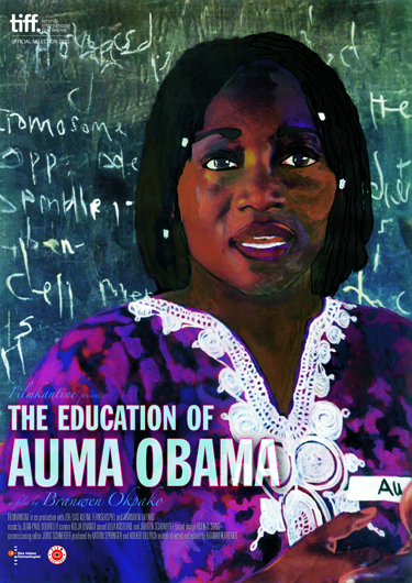  poster for The Education of Auma Obama by  Branwen Okpako