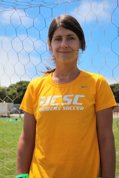 Student Athena Del Rosario helped organize an upcoming free children's soccer workshop to 