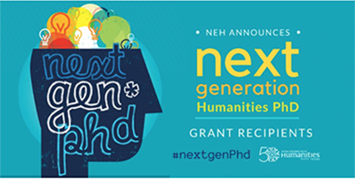 National Endowment for the Humanities  Next Generation Phd banner