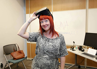 Robin Hunicke, director of art and design in the Games and Playable Media program at UC Sa