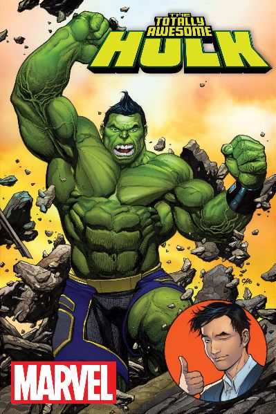 Incredible Hulk comic cover featuring Korean-American protagonist. (Images courtesy Marvel