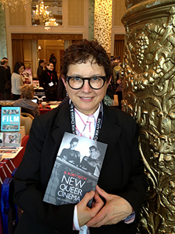 UC Santa Cruz film professor B. Ruby Rich with her new book