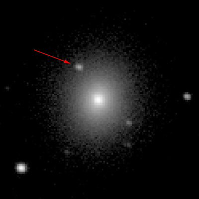 telescope image of galaxy