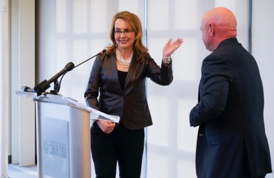Photo of Gabby Giffords and Mark Kelly
