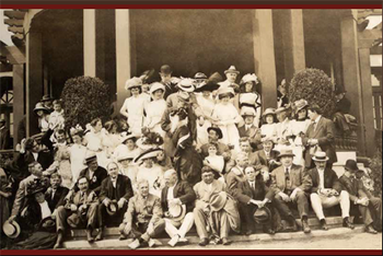 Opening party at Pino Alto, June 11, 1911