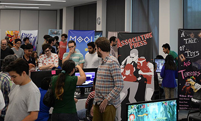 Showcase features student video games 