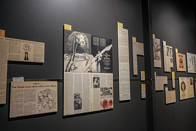 New exhibit opens at Grateful Dead Archive