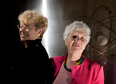 Sandra Faber and Vera Rubin