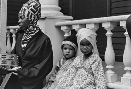 Mother and children, #159, 1968. Ruth-Marion Baruch, from The Black Panthers series.(Speci