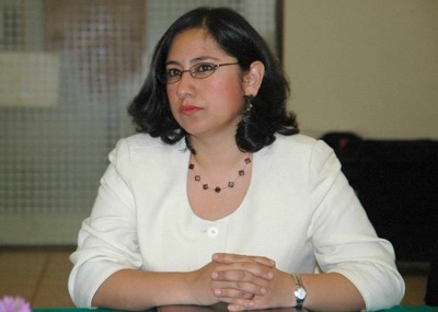 Head shot of Irma Eréndira Sandoval