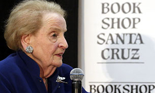 Albright warns of rising authoritarian governments