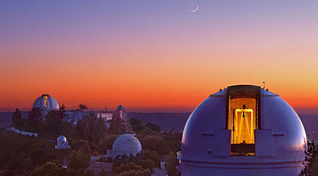 Lick Observatory domes