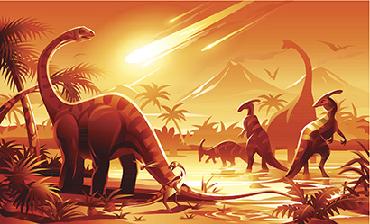 illustration of dinosaurs