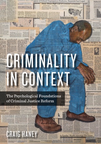 Cover of new book Criminality in Context