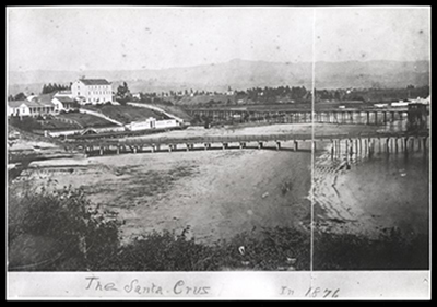The Santa Cruz In 1876 