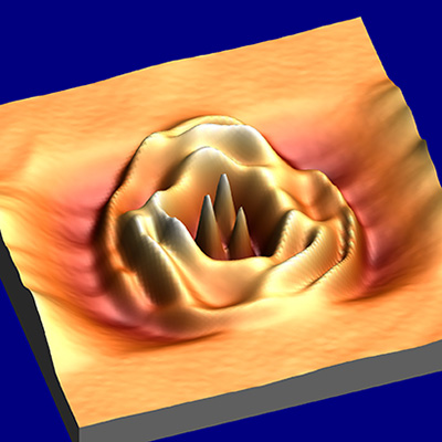 3D image of quantum dot
