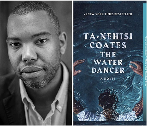 Ta-Nehisi Coates and book cover of The Water Dancer