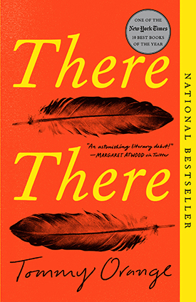 book cover of there there by Tommy Orange