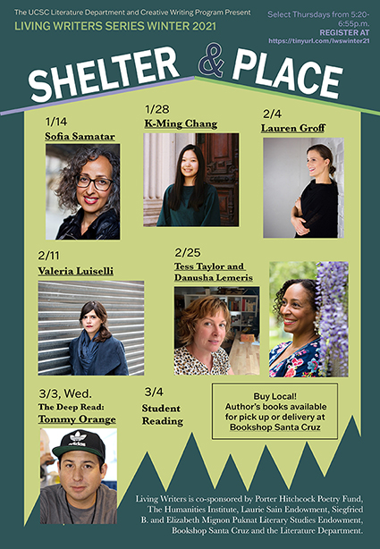 ucsc living writers series poster
