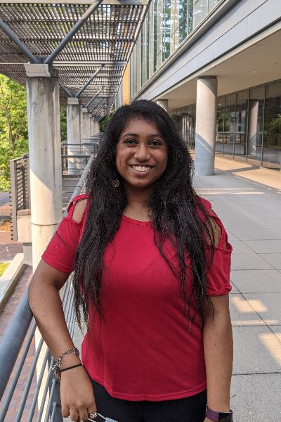 Vaishnavi Dornadula (College Nine '21, robotics engineering)
