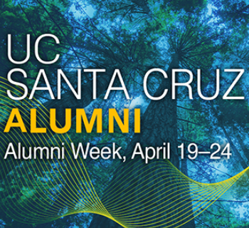 Alumni Week 2022 artwork, with the dates April 19-24, 2022