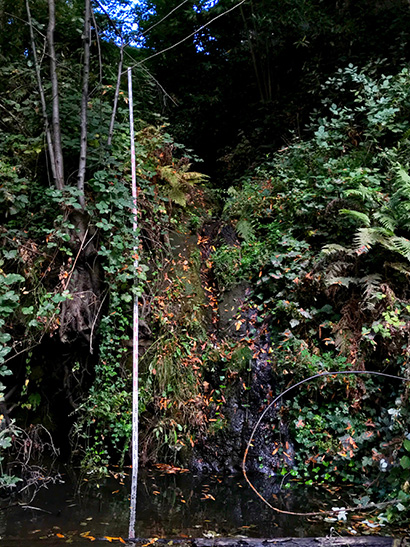 hanging tributary