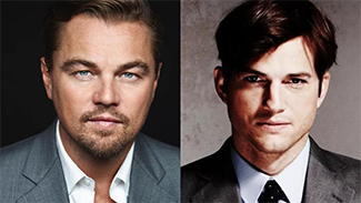 Leonardo DiCaprio and Ashton Kutcher.