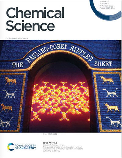 cover image, Chemical Science journal
