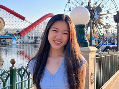 Marina Lee, rising second-year computer science student