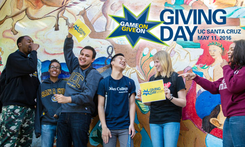 Are you game? UCSC holds its first Giving Day May 11
