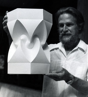 david huffman with paper folding